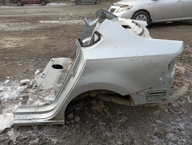 Крыло Volkswagen Polo 612 CFNA 2014 заднее левое (б/у)