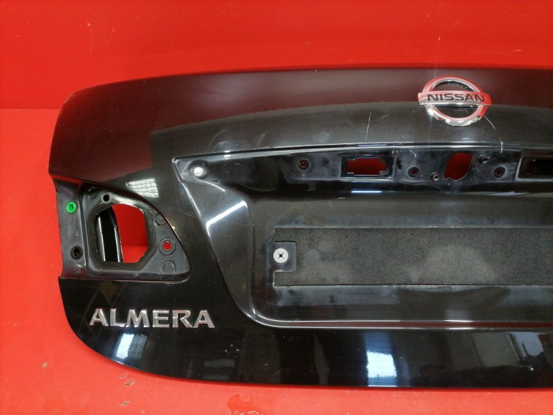 Крышка багажника Nissan Almera G15 K4M 2014 (б/у) Крышка багажника Nissan Almera G15 K4M 2014 (б/у)