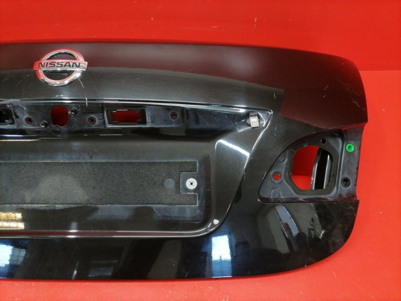 Крышка багажника Nissan Almera G15 K4M 2014 (б/у) Крышка багажника Nissan Almera G15 K4M 2014 (б/у)