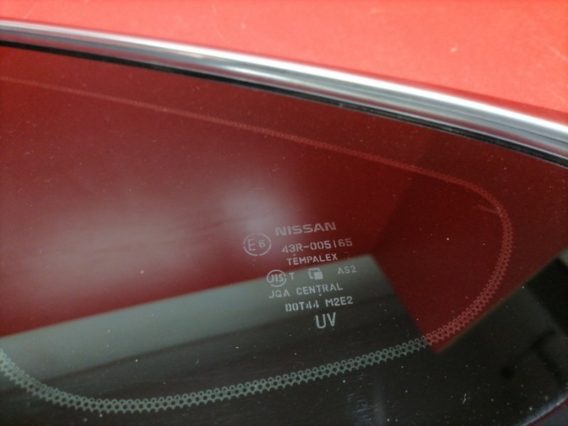 Стекло кузовное Nissan Almera G15 K4M 2014 заднее левое (б/у) Стекло кузовное Nissan Almera G15 K4M 2014 заднее левое (б/у)