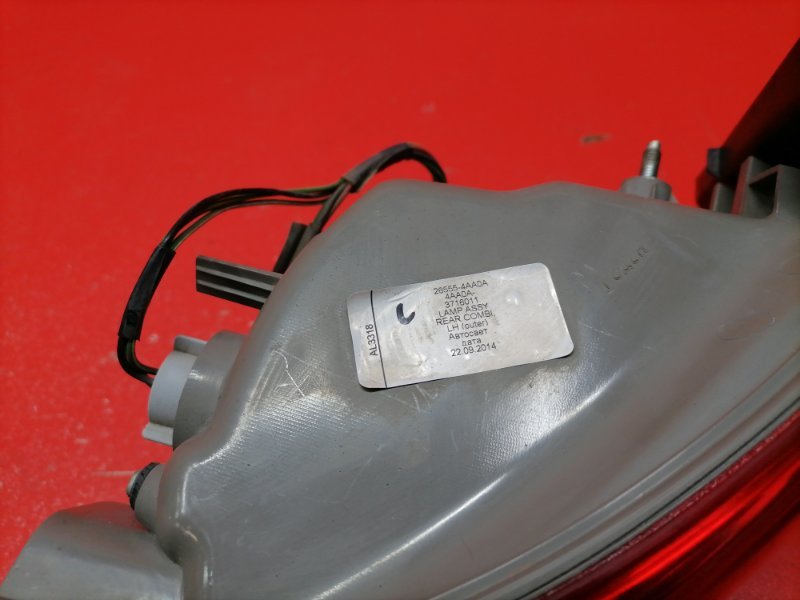 Фонарь Nissan Almera G15 K4M 2014 задний левый (б/у) Фонарь Nissan Almera G15 K4M 2014 задний левый (б/у)