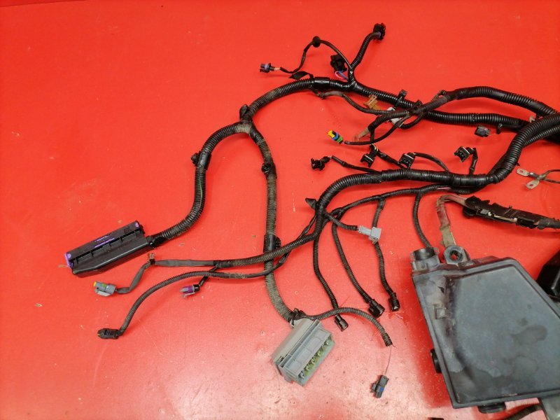 Проводка двигателя Nissan Almera G15 K4M 2014 (б/у) Проводка двигателя Nissan Almera G15 K4M 2014 (б/у)