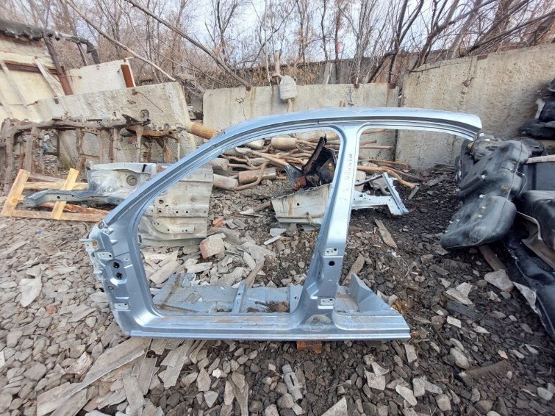 Порог со стойкой Ford Mondeo B4Y CJBA 2005 левый (б/у)