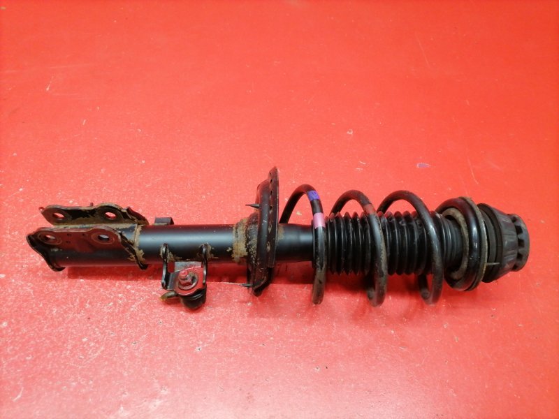 Стойка подвески Kia Rio QB G4FC 2012 передняя правая (б/у)