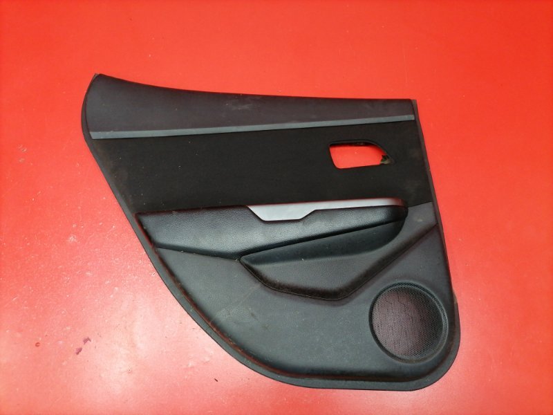 Обшивка двери Kia Rio QB G4FC 2012 задняя левая (б/у)