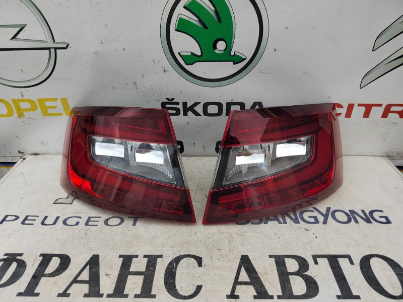 Комплект фонарей в сборе led Skoda Octavia A7 13