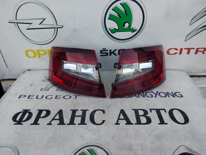 Фонарь Skoda Octavia A7 13 задний