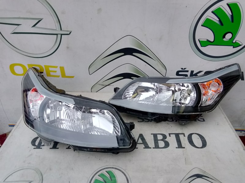 Комплект туманок темные Citroen C4 04