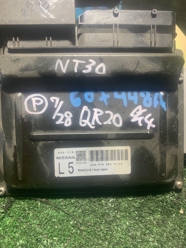Запчасть электронный блок управления двигателем (эбу) Nissan qr20 a56y16 контрактная Электронный блок управления двигателем (ЭБУ) Nissan qr20 a56y16 контрактная