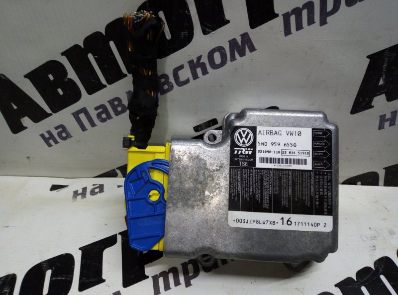 Блок управления airbag Volkswagen Passat Cc 357 CCZ 30.05.2011