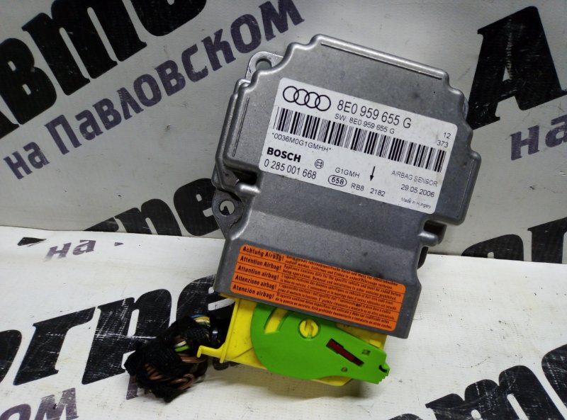 Блок управления airbag Audi A4 B7 BWE 14.06.2006
