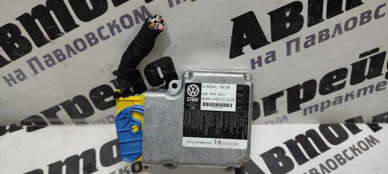 Блок управления airbag Volkswagen Passat Cc 358 CDA 07.06.2012