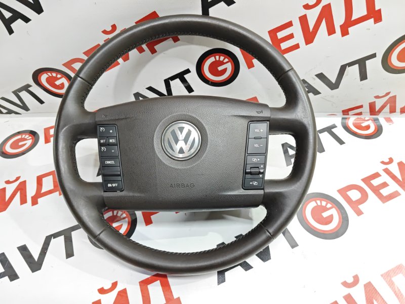 Руль с подушкой безопастности Volkswagen Touareg 7LA BAR 26.07.2007