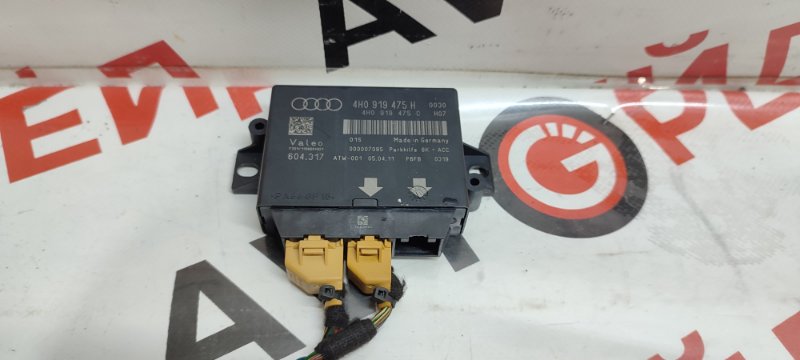 Блок управления парковкой Audi A6 4G CGW 18.04.2011