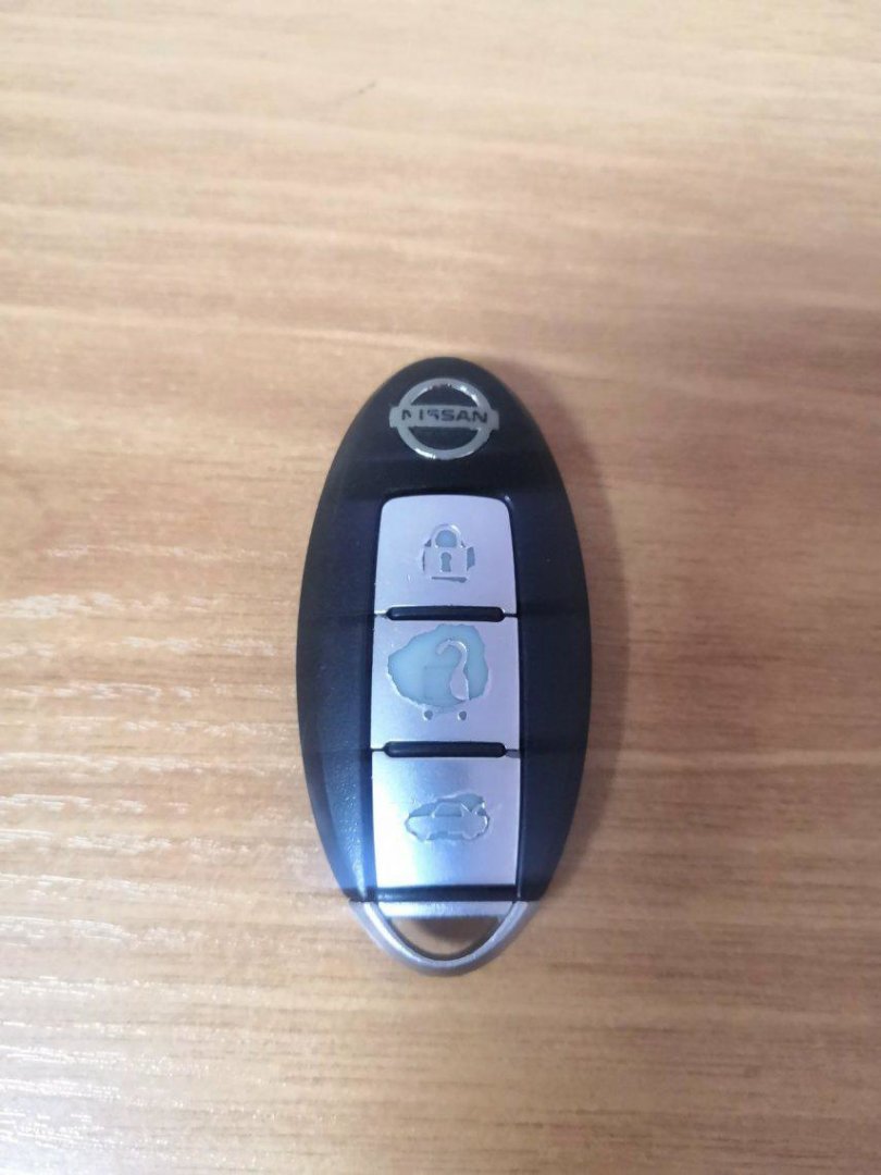 Ключ зажигания Nissan (б/у) Ключ зажигания Nissan (б/у)