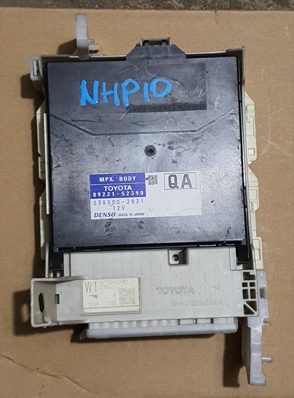 Блок управления Toyota Aqua NHP10 1NZ-FXE (б/у)