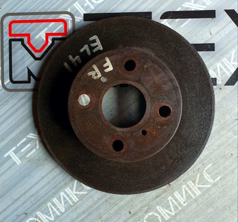 Тормозной диск Toyota Corolla Ii EL41 4E-FE передний (б/у)