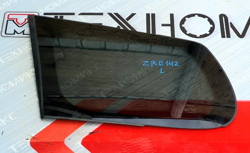 Стекло собачника Toyota Corolla Fielder ZRE142 2ZR-FE 2006 левое (б/у)