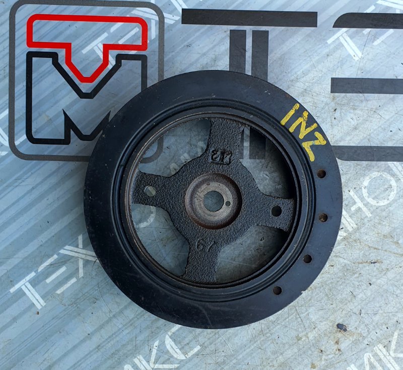 Шкив коленвала TOYOTA COROLLA AXIO NZE141 1NZ-FE (б/у)
