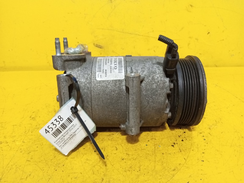 Компрессор кондиционера Volvo S60 2010-2013 B4164T 31332616 контрактная