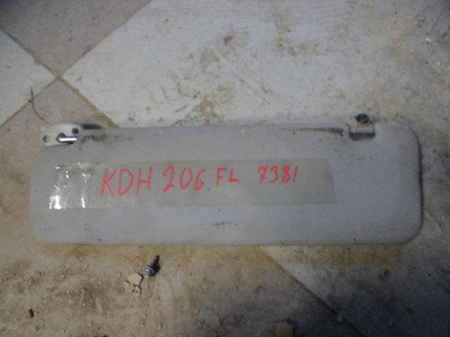 Козырек солнцезащитный Toyota Hiace KDH206 1KD правый (б/у)