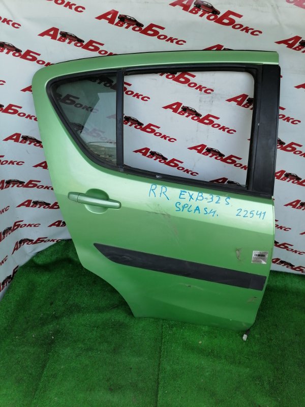 Дверь Suzuki Splash EXB32S задняя правая (б/у)