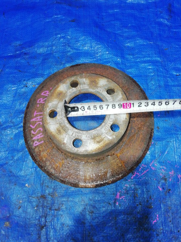 Запчасть тормозной диск задний правый VOLKSWAGEN PASSAT B6 контрактная Тормозной диск задний правый VOLKSWAGEN PASSAT B6 контрактная