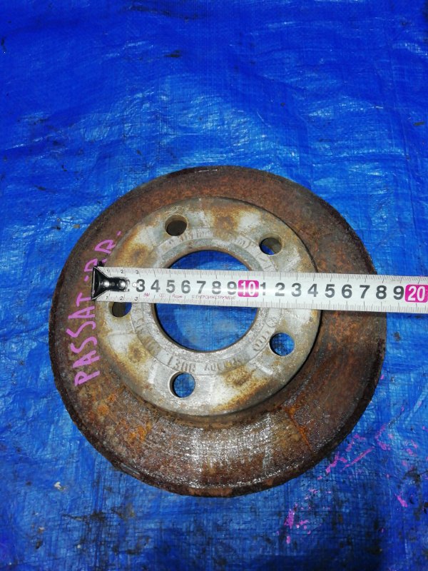 Тормозной диск задний правый VOLKSWAGEN PASSAT B6 Тормозной диск задний правый VOLKSWAGEN PASSAT B6