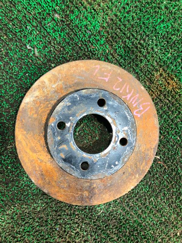 Запчасть Тормозной диск  передний левый NISSAN MARCH  Контрактный  В коррозии , оценивайте по фото
