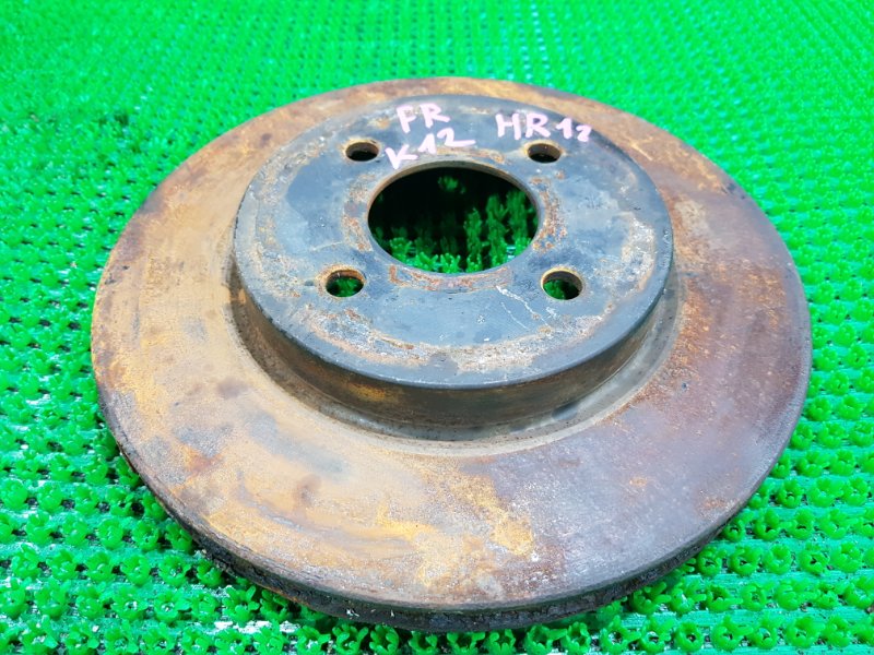 Запчасть Тормозной диск  передний левый NISSAN MARCH  Контрактный  Износ внимательно оценивайте по фото