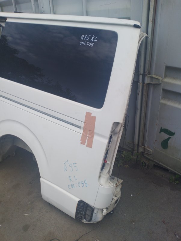 Крыло заднее левое HIACE 2005 KDH205V 2KDFTV