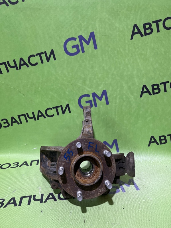 Кулак поворотный Ford C-Max C214 QQDA 2004 передний левый (б/у)