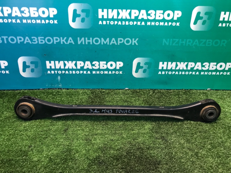 Тяга поперечная задняя левая Volkswagen Touareg 2012 NF 3.6 CMTA 7P0501531 Б/У