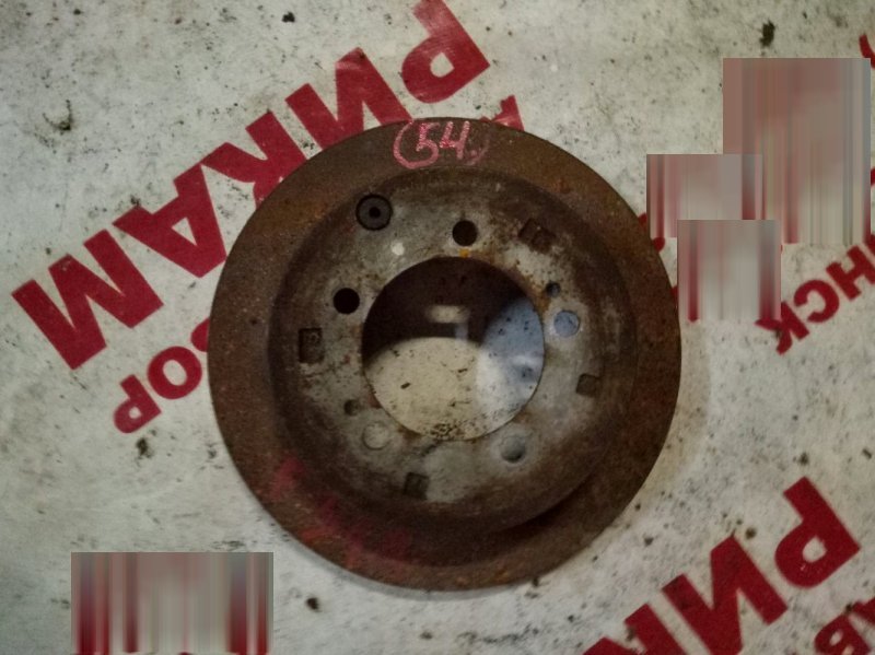 Диск тормозной Mitsubishi Diamante F31A задний