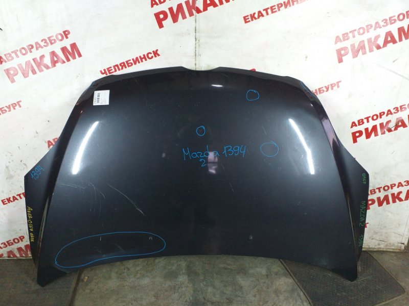 Капот Mazda 2 DY1 2005 Капот Mazda 2 DY1 2005