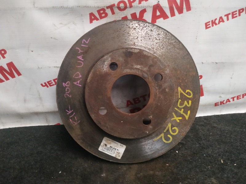 Диск тормозной Nissan Ad VAY12 CR12DE 2011 передний