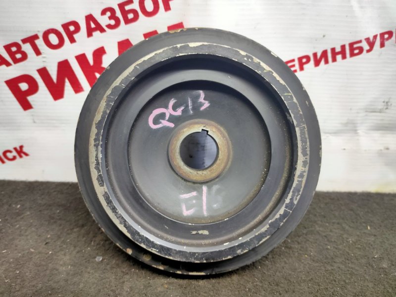 Шкив коленвала Nissan QG13DE Шкив коленвала Nissan QG13DE