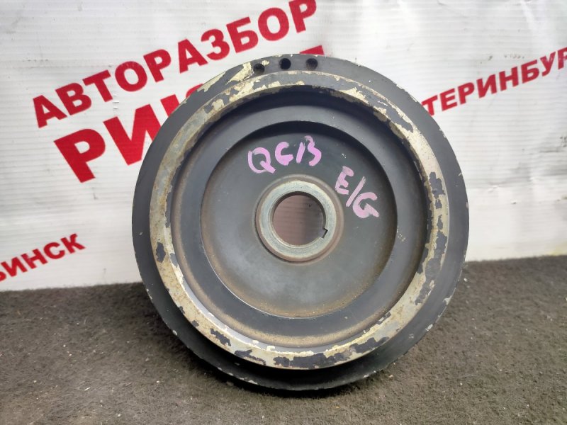 Шкив коленвала Nissan QG13DE Шкив коленвала Nissan QG13DE