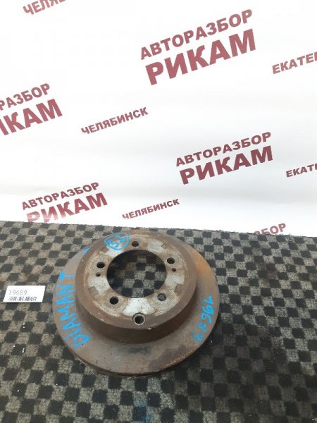 Диск тормозной Mitsubishi Diamante F31A задний