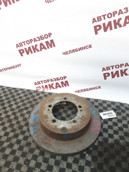 Диск тормозной Mitsubishi Diamante F31A задний