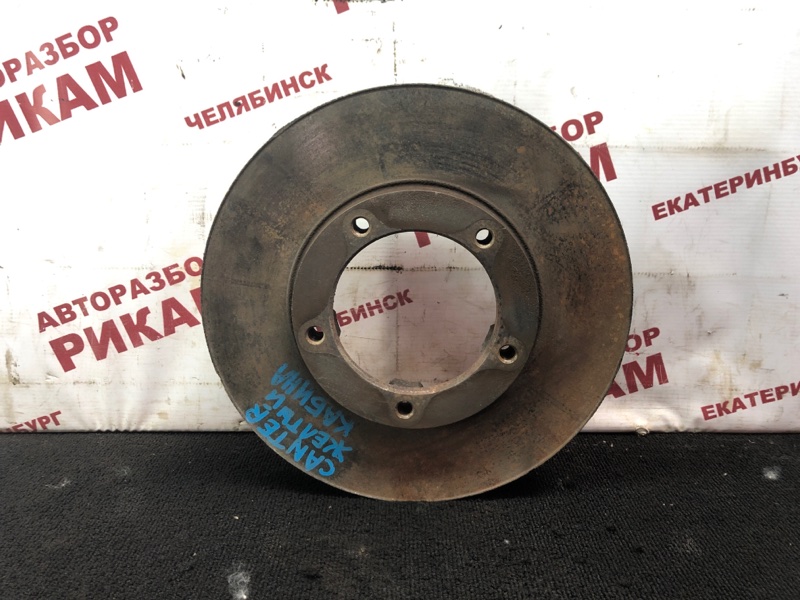 Диск тормозной Mitsubishi Canter FE62EE 4M51 передний