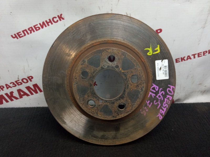 Диск тормозной Subaru Forester SG5 EJ203 2006 передний