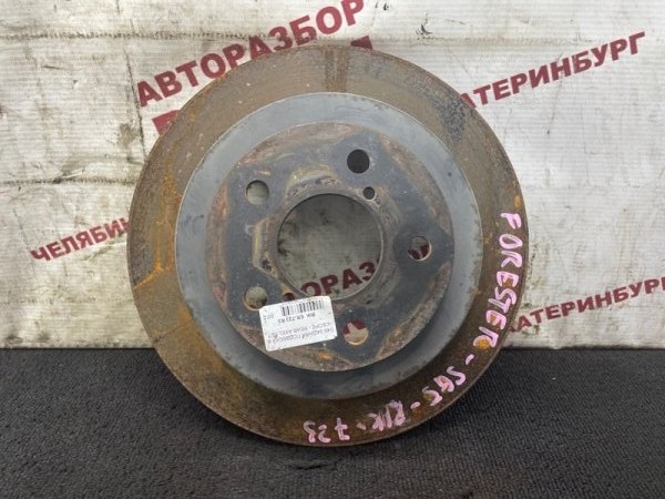 Диск тормозной Subaru Forester SG5 EJ203 2005 задний