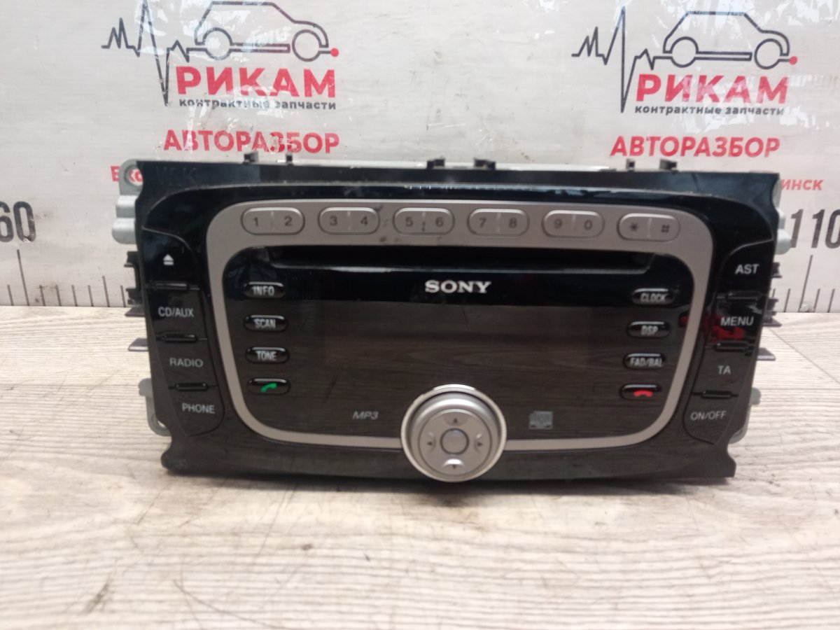 Магнитола FORD FOCUS 2 2010 CB4 C307 VP6M2F18C821AG контрактная
