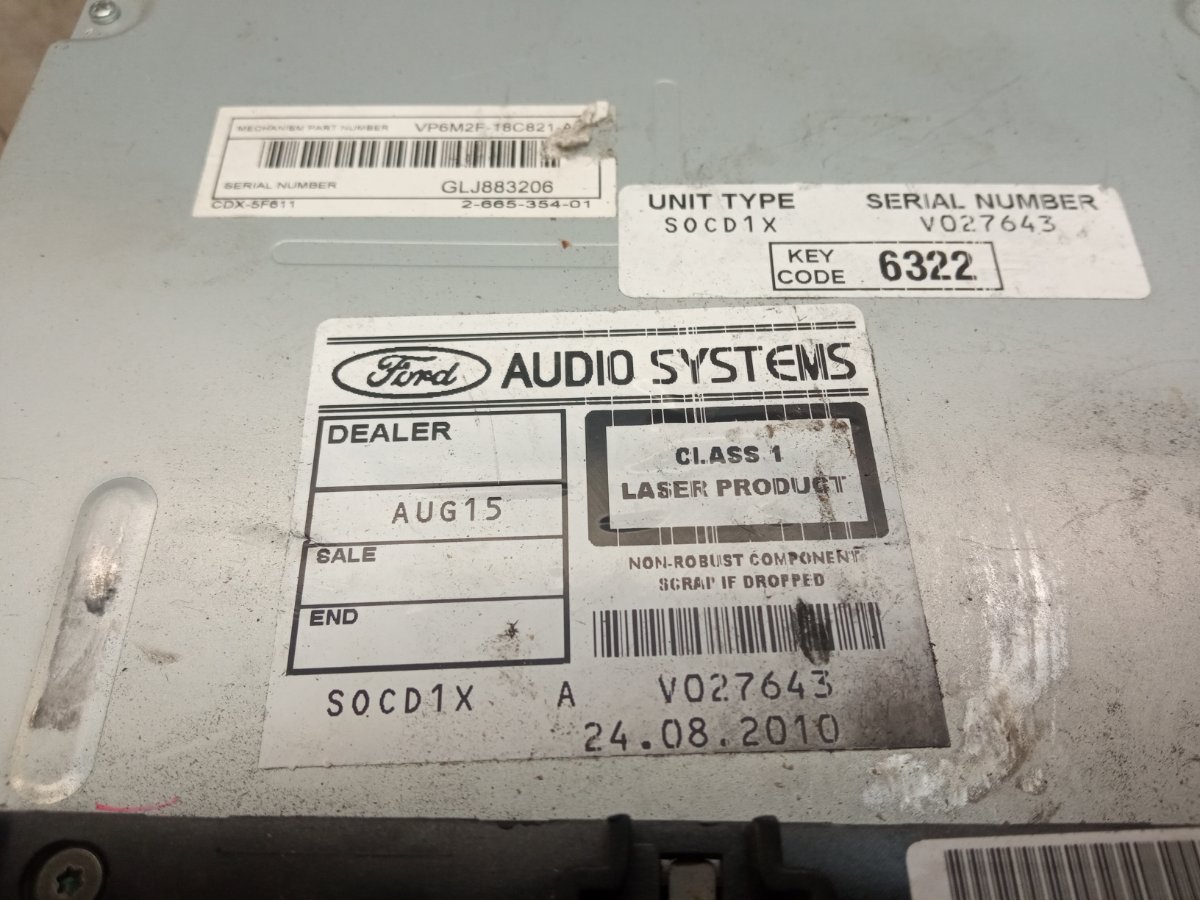 Магнитола FOCUS 2 2010 CB4 C307