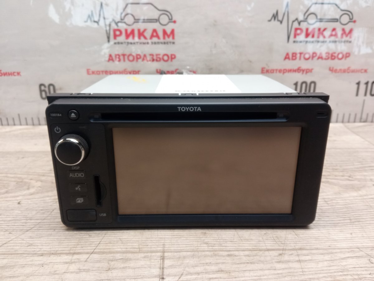 Магнитола TOYOTA HIGHLANDER 2012 GSU45 2GR-FE 8401048381C0 контрактная