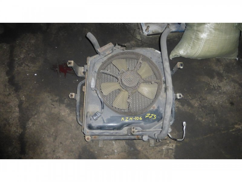 Радиатор кондиционера Toyota Hiace KZH106 1KZ-TE (б/у)