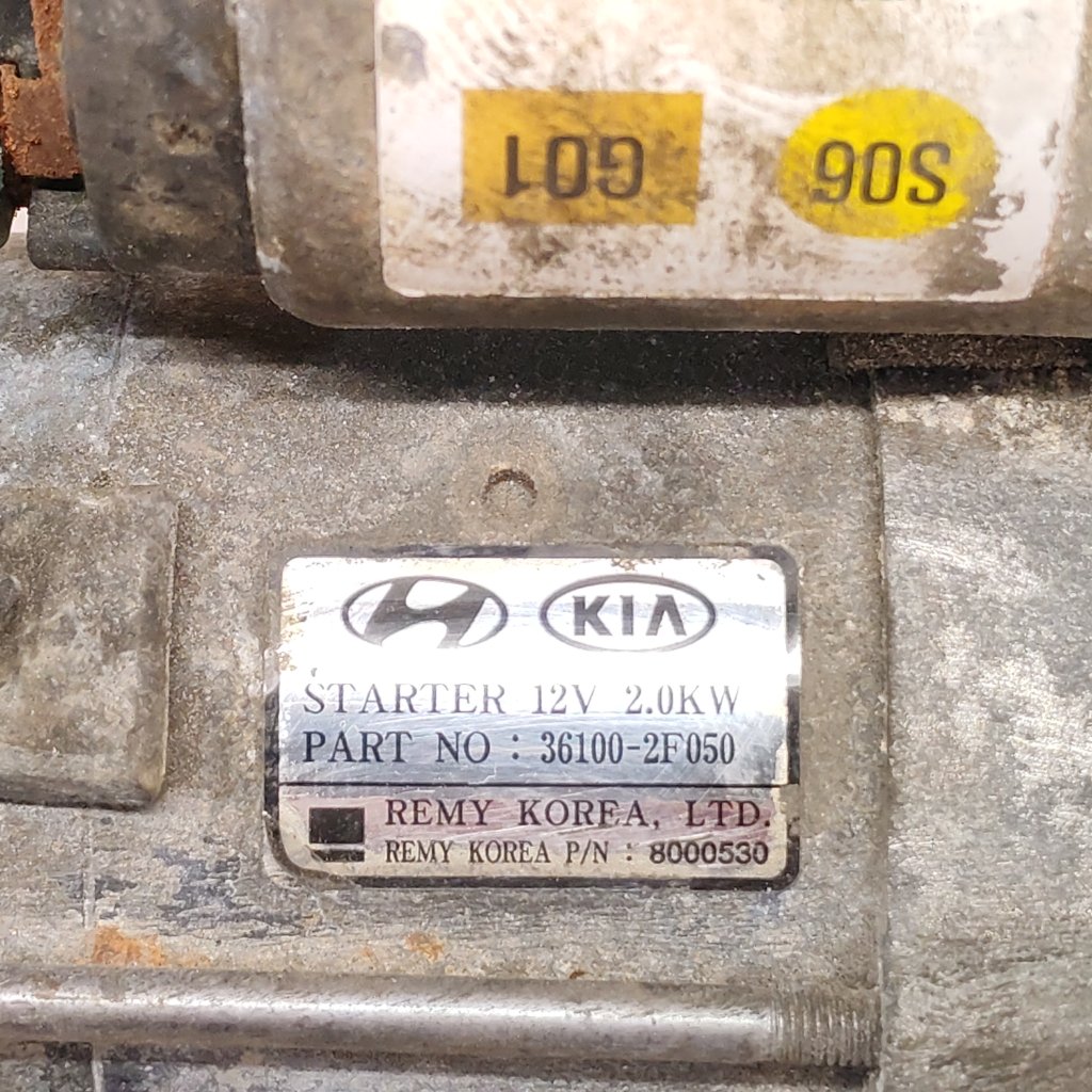 Стартер Sorento 2013 XM D4HB