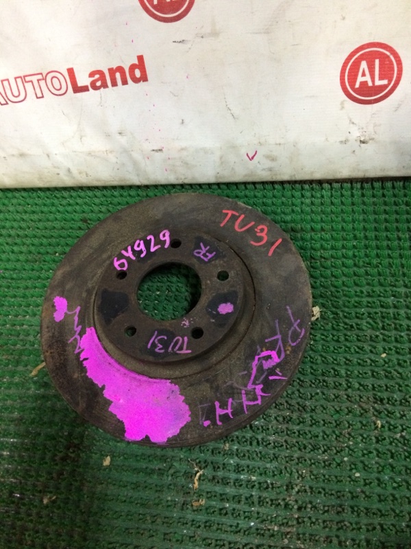 Диск тормозной передний NISSAN PRESAGE TU31 контрактная