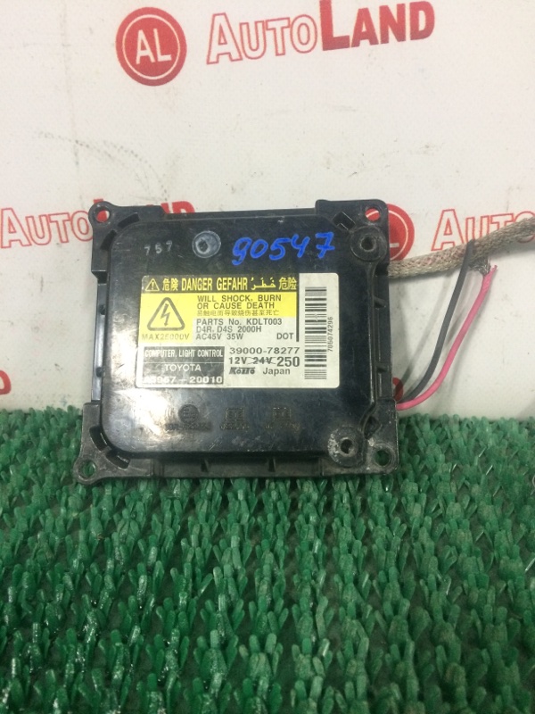 Блок розжига xenon LEXUS GX460 URJ150 1UR-FE 39000-78277 контрактная